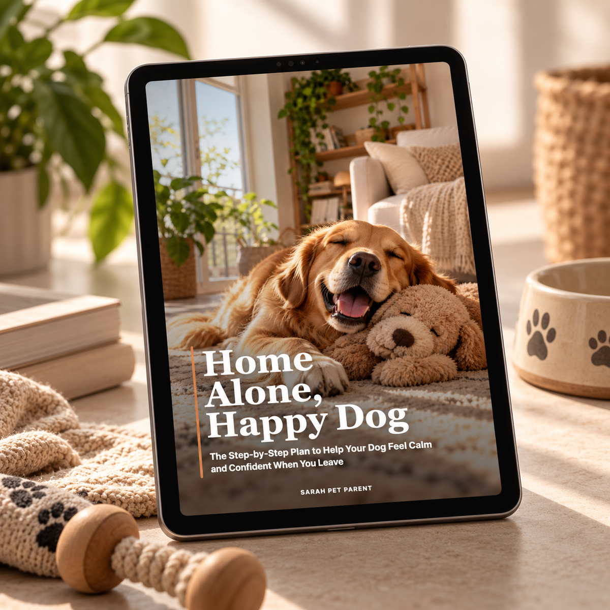 Home Alone, Happy Dog: The Step-by-Step Plan to Help Your Dog Feel Calm and Confident When You Leave